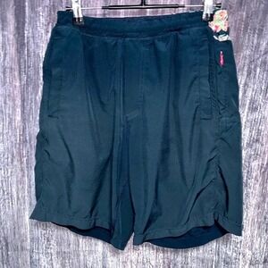 Birddogs Boom For Your Boomstick Lined Athletic Shorts Blue Men Size M Long